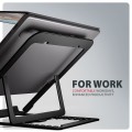 AXAGON STND-LAB Podstawa do laptopów aluminiowa 10-17,3 cala 8 regulowanych pozycji, Czarna