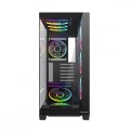 MODECOM Obudowa PC VOLCANO STELLAR PLUS ARGB MIDI 8F Czarna