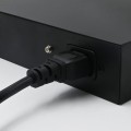 Qoltec Przełącznik sieciowy SWITCH FAST Ethernet PoE | 8x RJ45 |  2x RJ45 Uplink | 120W | 10/100 Mb/s