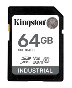 Kingston Karta pamięci microSD 64GB CL10 UHS-I Industrial