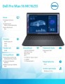 Dell Stacja robocza Dell Pro Max 16 MC16255 W11P AMD Ryzen 350|32GB|1TB|RTX PRO 1000Blackwell 8GB|FgrPr&SmtCdFHD Cam&Mic|WLAN+BT|16.0 FHD+|6C|130W/3Y