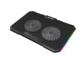 Natec Podstawka pod laptopa Fury Gunbai G3 RGB 14.1-17.3 cala RGB