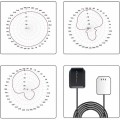 Qoltec Mobilna Antena GPS GLONASS z podstawą magnetyczną| dookólna |   28dBi | 50W | FAKRA