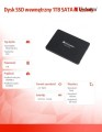 Verbatim Dysk SSD wewnętrzny 1TB SATA III Czarny