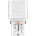 4smarts Ładowarka podróżna World Travel 65W USB-C + USB-A Biała