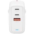 4smarts Ładowarka sieciowa Flex 65W 2xUSB-C + 1xUSB-A Biała