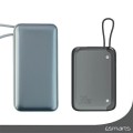 4smarts Powerbank Pocket 30W 10000mAh wbudowany kabel USB-C 15cm