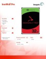 Seagate Dysk IronWolf Pro 32TB 3.5 cala ST32000NT000