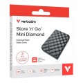 Verbatim Dysk SSD Mini Diamond 2TB USB-C 2TB 32026