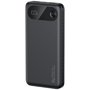 USAMS Powerbank PB80 10000mAh 20W PD 2xUSB-A + USB-C czarny