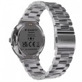 Garett Electronics Smartwatch Quantum srebrny stalowy