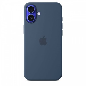 Apple Etui silikonowe z MagSafe do iPhonea 16 Plus - denim