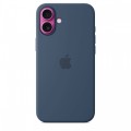 Apple Etui silikonowe z MagSafe do iPhonea 16 Plus - denim