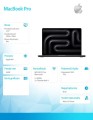 Apple MacBook Pro 14.2 cala: M5 10C/10C, 24GB, 1TB SSD - Gwiezdna czerń