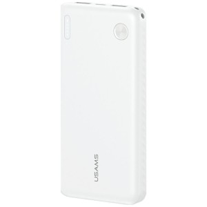 USAMS Powerbank PB83 10000mAh PD 2xUSB-A USB-C biały