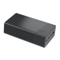 Green Cell Powerbank 30 000mAh, 22.5W, 4 porty, czarny