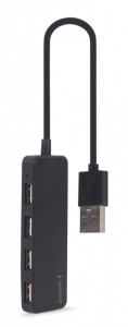 Gembird HUB USB 2.0 4-porty, czarny