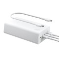 Green Cell Powerbank 30 000mAh, 22.5W, 4 porty, biały