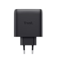 Trust Ładowarka MAXO GaN 65W 2x USB-C czarna