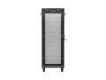 Lanberg Szafa instalacyjna rack stojąca 19 cali 32U 600x1000 drzwi perforowane LCD czarna (Flat pack)