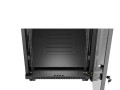 Lanberg Szafa instalacyjna rack stojąca 19 cali 32U 600x1000 drzwi przeszklone LCD czarna (Flat pack)