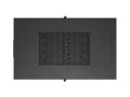 Lanberg Szafa instalacyjna rack stojąca 19 cali 32U 600x1000 drzwi przeszklone LCD czarna (Flat pack)