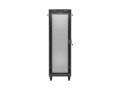 Lanberg Szafa instalacyjna rack stojąca 19 cali 37U 600x600 drzwi perforowane LCD czarna (Flat pack)