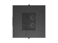 Lanberg Szafa instalacyjna rack stojąca 19 cali 37U 600x600 drzwi perforowane LCD czarna (Flat pack)