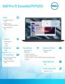 Dell Laptop Dell Pro 15 Essential PV15255|AMD MDO R5 PV15255|16GB|512GB SSD|AMD Radeon 610M|W11 Pro|WLAN + BT|15.6 FHD|Backlit Kb|3 Cell|65W/3YPS