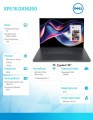 Dell Laptop XPS 16 DA16260 Win11Pro Core Ultra X7 358H/32GB/1TB/16 TOUCH/3,2K /Intel Arc/FgrPr/Cam/Mic/Backlit Kb/3 Cell/3Y ProSupport