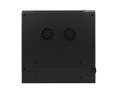 Lanberg Szafa instalacyjna wisząca dwusekcyjna 19'' 9U 600X600mm czarna