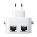 Qoltec Wzmacniacz sygnału WiFi | Repeater | Access Point | 300Mb/s | 6  anten | 2xRJ45