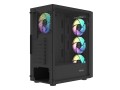 Fury Obudowa Shobo SH8F ARGB Midi tower z oknem czarna