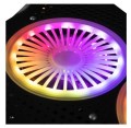 MODECOM Podstawka chłodząca pod  laptopa  CF18 RGB SILENT FAN czarna