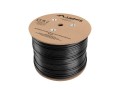 Lanberg Kabel LAN SFTP kat.6a 305m drut outdoor CU FLUKE PASSED czarny