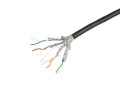 Lanberg Kabel LAN SFTP Kat.7 305M drut outdoor CU FLUKE PASSED czarny