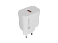 Natec Ładowarka sieciowa Ribera 1xUSB-A 18W biała