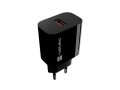 Natec Ładowarka sieciowa Ribera 1xUSB-A 18W czarna