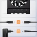 AXAGON ADSA-M2C22 Stacja dokująca USB4 dla 2x M.2 NVMe SSD z funkcją klonowania dysków bez komputera, z wentylatorem chłodzącym