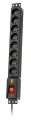 Lestar Listwa przeciwprzepięciowa LXARM 810, 3L, PDU, 5,0m, czarna