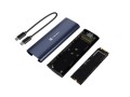 Natec Obudowa SSD zewnętrzna RHINO M.2 NVME USB-C 3.2 steel navy