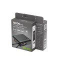 Gembird PowerBank 10000mAh 1xUSB-C/1xUSB-A 20W bezprzewodowy 15W czarny