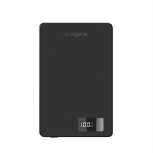Gembird PowerBank 10000mAh LCD 1xUSB-C 20W bezprzewodowy 15W czarny