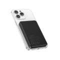 Gembird PowerBank bezprzewodowy, magnetyczny 5000mAh 15W czarny