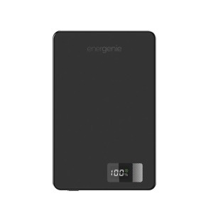 Gembird PowerBank bezprzewodowy, magnetyczny, LCD 5000mAh 15W czarny