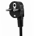 ART Urządzenie zabezpieczenie przeciw przepięciowe SPD/przeciążeniowe F2100  z wyłącznikiem 5gniazd1-16A-czarny-1,5m-3x1,5mm2