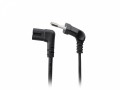 Lanberg Kabel zasilający EURO (radiowy) CEE 7/16- IEC 320 C7 1.8m kątowy VDE czarny