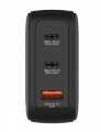 Verbatim Ładowarka Mini GaN 100W Smart TFT 2xUSB-C 1xUSB-A UE/UK/USA