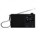Sencor Radio cyfrowe DAB+,FM RDS SRD 7790B LCD 2,4 Bluetooth Akumulator