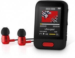 Sencor Odtwarzacz MP3 NP4 SFP 7716BK 16GB Bluetooth wyświetlacz 1,8 cali